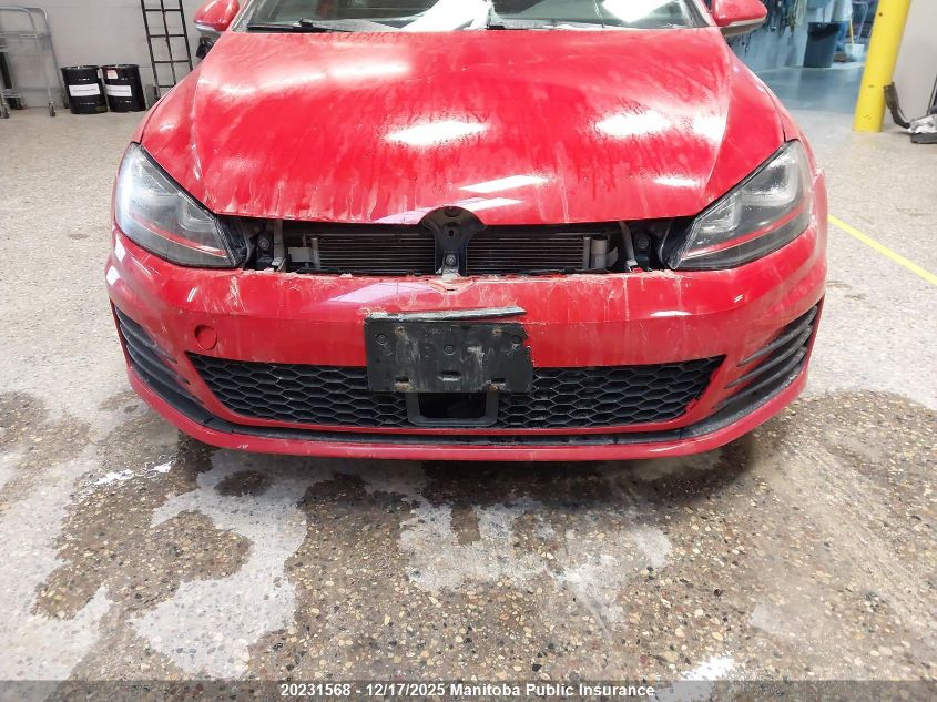 2015 Volkswagen Gti 2.0T VIN: 3VWYT7AU5FM028853 Lot: 20231568