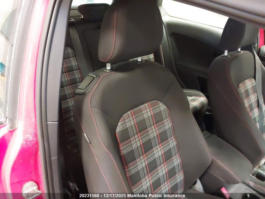 2015 Volkswagen Gti 2.0T VIN: 3VWYT7AU5FM028853 Lot: 20231568