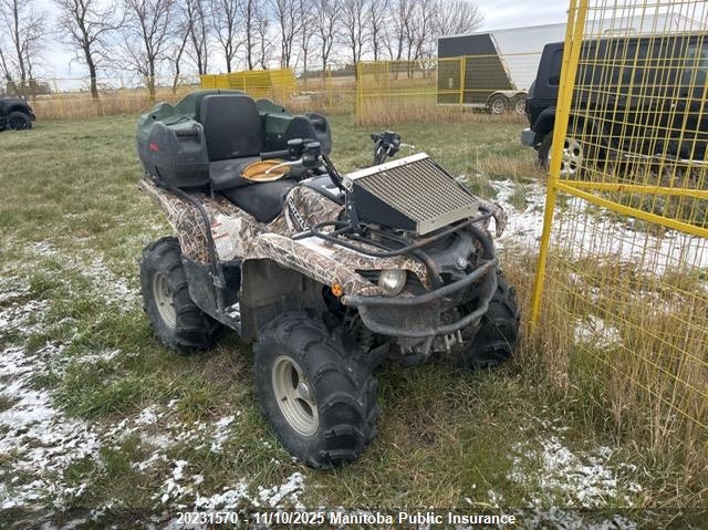 JY4AM13W88C003252 2008 Yamaha Yfm700 Fwad auction photo 1