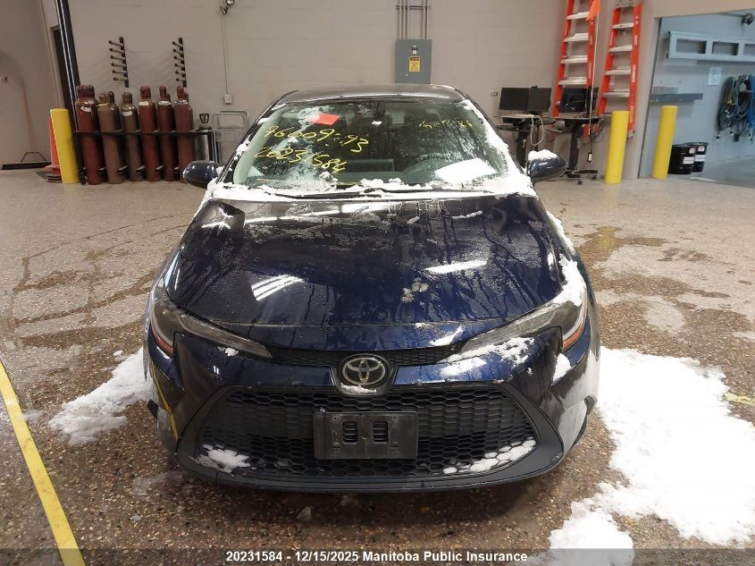 2021 Toyota Corolla Le VIN: 5YFBPMBE5MP150914 Lot: 20231584