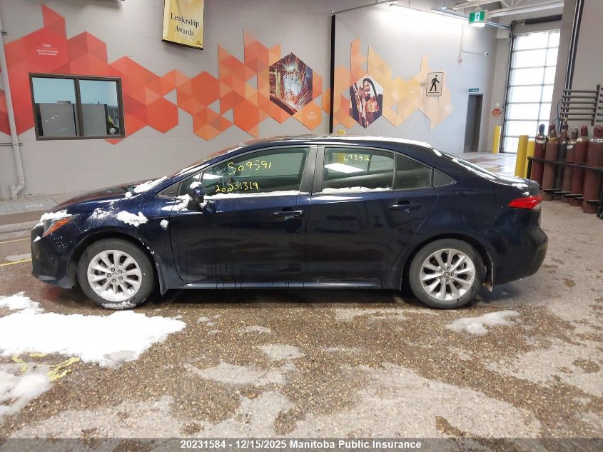 2021 Toyota Corolla Le VIN: 5YFBPMBE5MP150914 Lot: 20231584