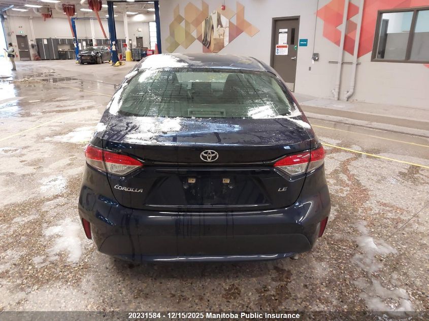 2021 Toyota Corolla Le VIN: 5YFBPMBE5MP150914 Lot: 20231584