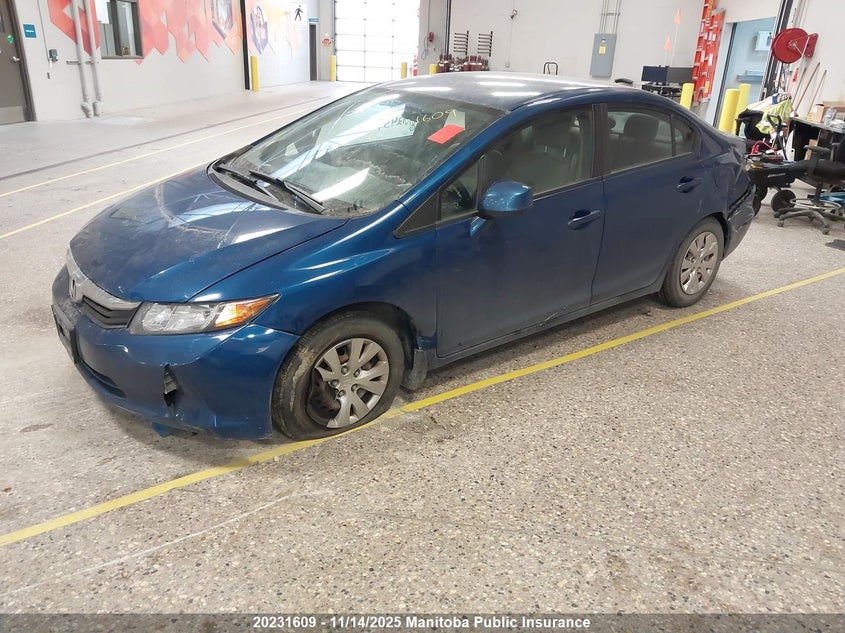 2HGFB2F48CH012439 2012 HONDA CIVIC photo no. 2