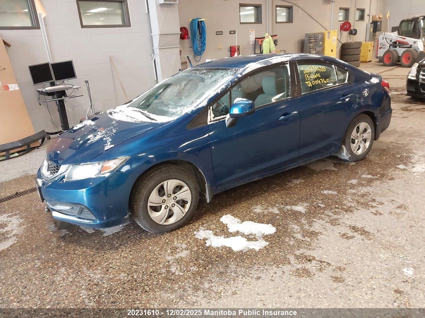 2HGFB2F42DH004760 2013 HONDA CIVIC photo no. 2