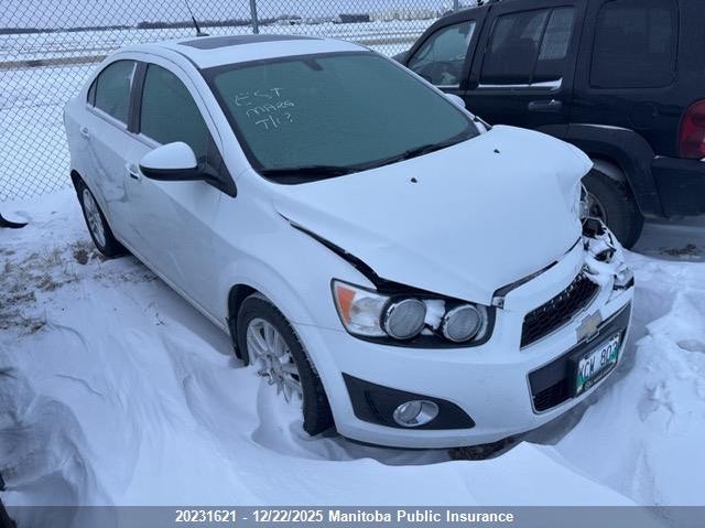1G1JC5EH2E4180498 2014 Chevrolet Sonic Lt auction photo 1