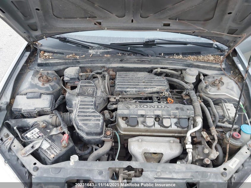 2004 Honda Civic Lx VIN: 2HGES16604H905715 Lot: 20231643