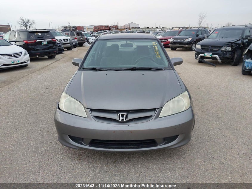 2004 Honda Civic Lx VIN: 2HGES16604H905715 Lot: 20231643