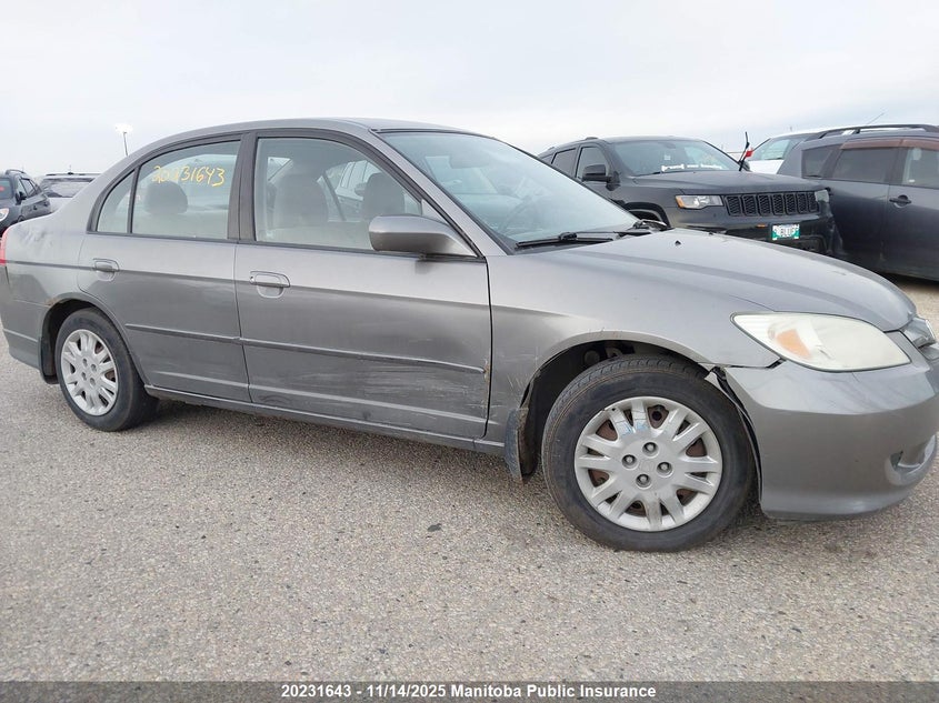 2004 Honda Civic Lx VIN: 2HGES16604H905715 Lot: 20231643