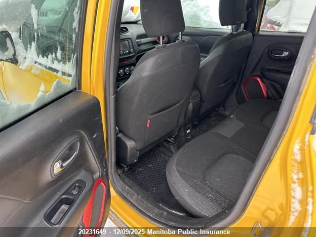 2016 Jeep Renegade Trailhawk VIN: ZACCJBCT6GPC90017 Lot: 20231649