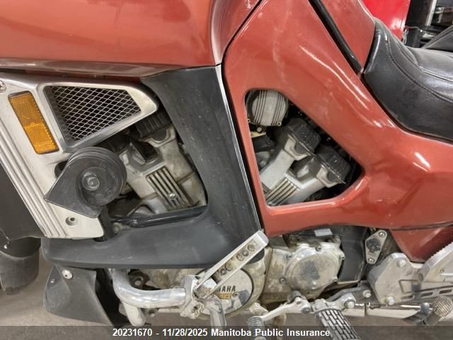 1986 Yamaha Xvz13D Venture Royal VIN: JYA1NL002GA001657 Lot: 20231670