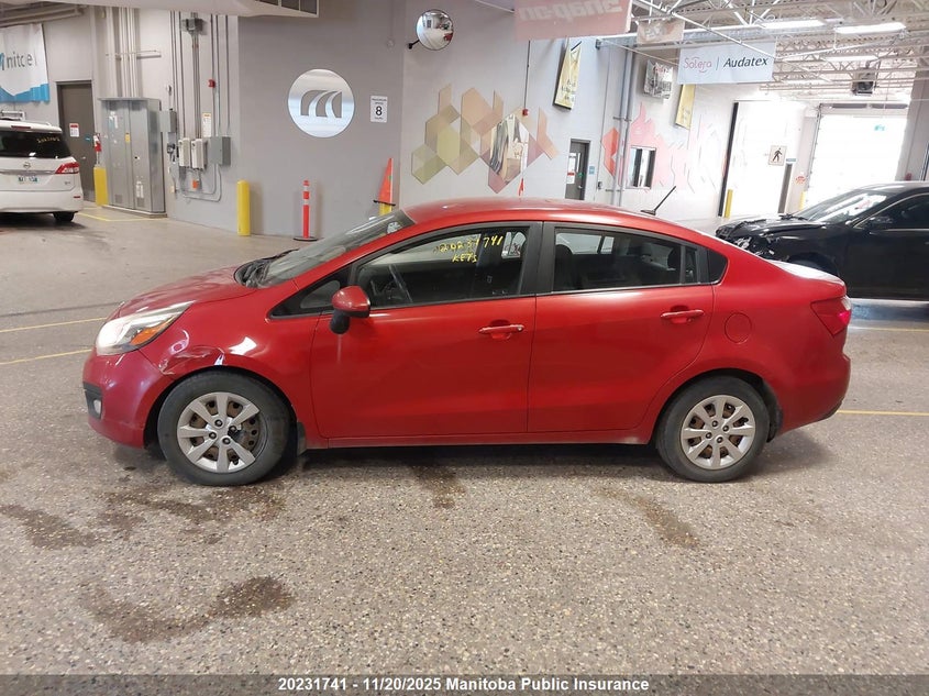 2013 Kia Rio Lx VIN: KNADM4A30D6241076 Lot: 20231741