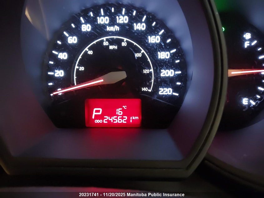 2013 Kia Rio Lx VIN: KNADM4A30D6241076 Lot: 20231741