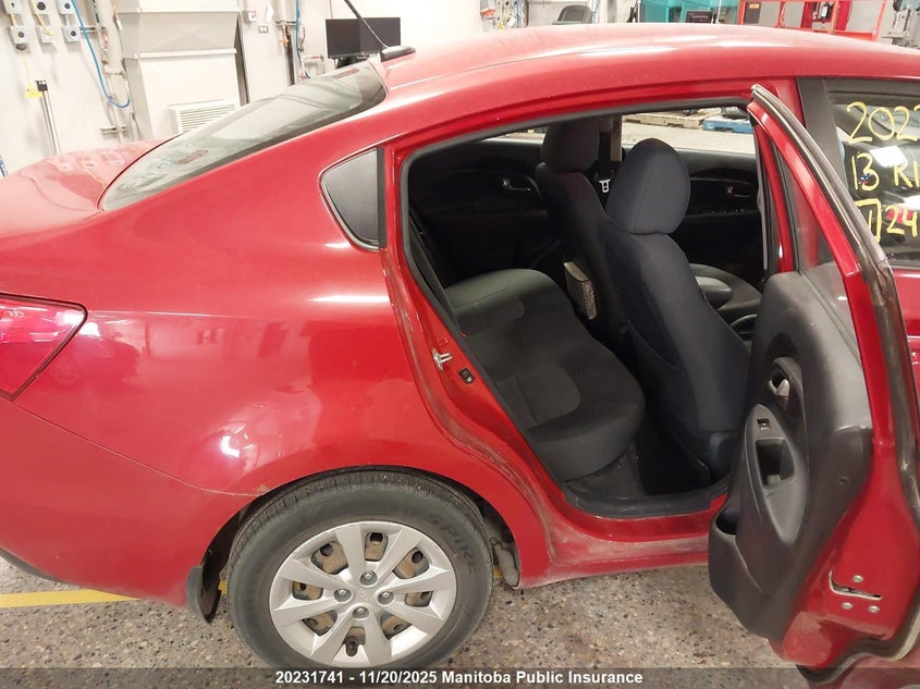 2013 Kia Rio Lx VIN: KNADM4A30D6241076 Lot: 20231741