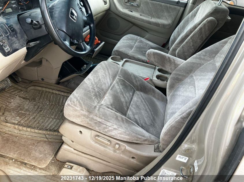 2003 Honda Odyssey Ex VIN: 2HKRL186X3H006442 Lot: 20231743