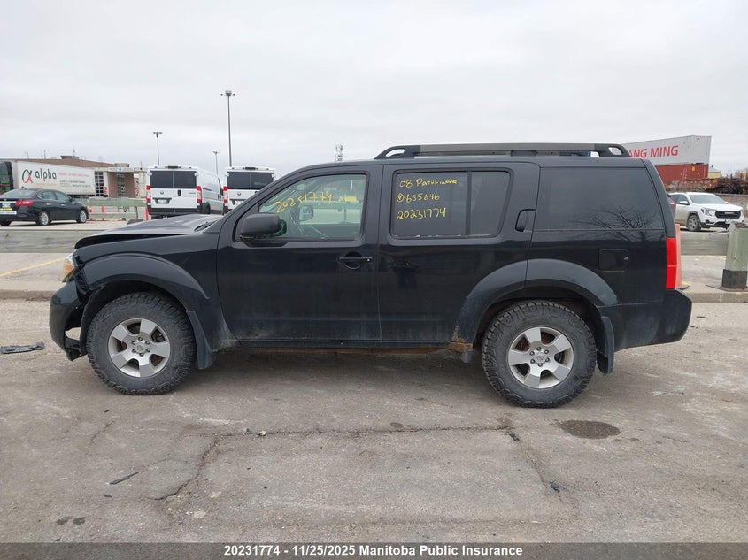 2008 Nissan Pathfinder S VIN: 5N1AR18B68C655646 Lot: 20231774