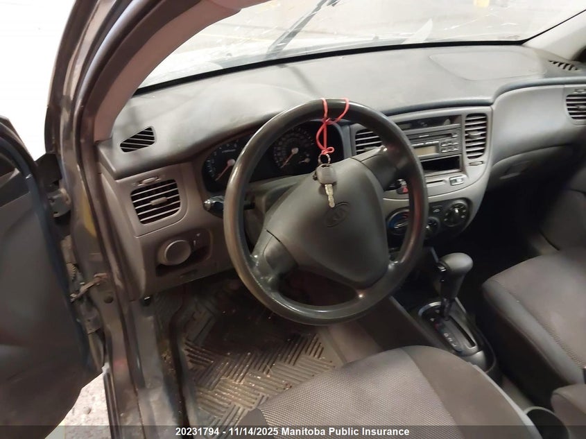 2006 Kia Rio Ex Convenience VIN: KNADE123766154501 Lot: 20231794