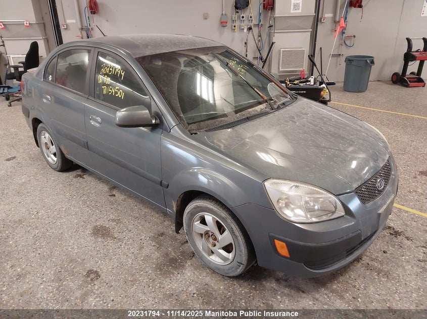 2006 Kia Rio Ex Convenience VIN: KNADE123766154501 Lot: 20231794