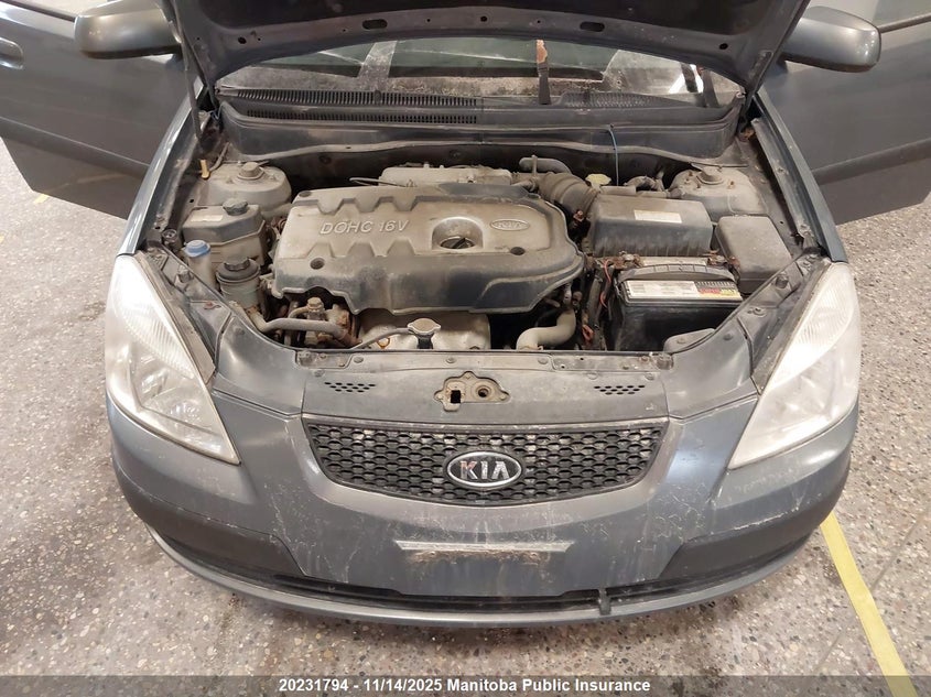 2006 Kia Rio Ex Convenience VIN: KNADE123766154501 Lot: 20231794