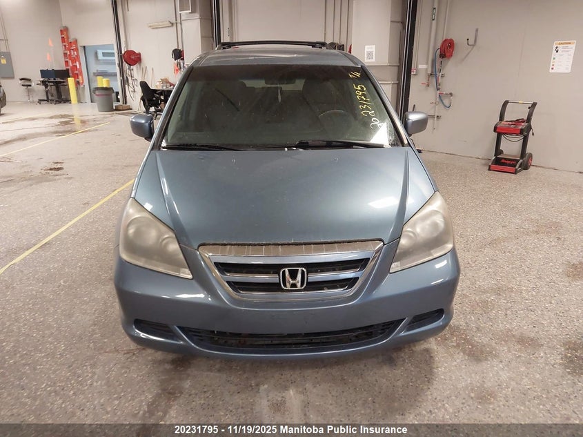 2005 Honda Odyssey Ex VIN: 5FNRL38435B509418 Lot: 20231795