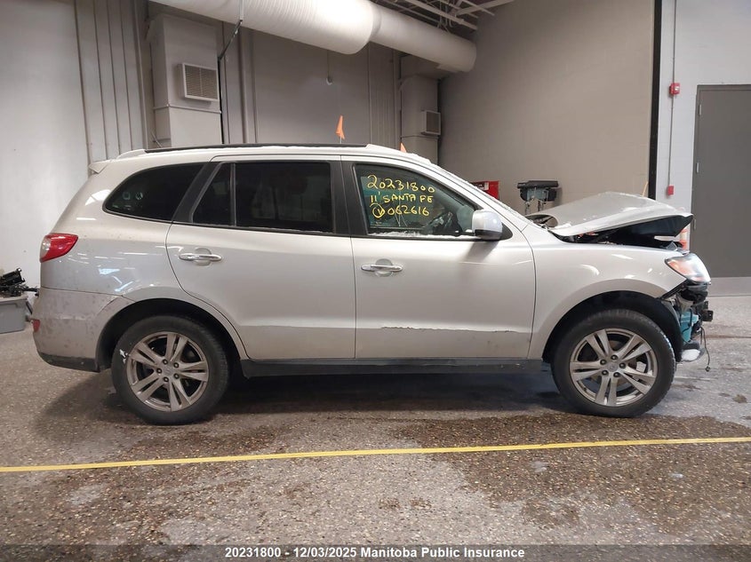 2011 Hyundai Santa Fe Limited VIN: 5XYZHDAG6BG062616 Lot: 20231800