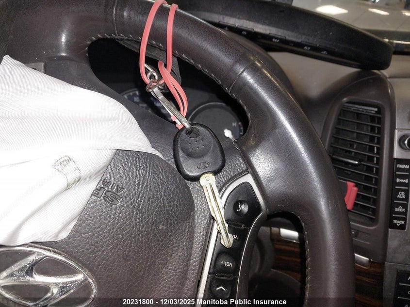 2011 Hyundai Santa Fe Limited VIN: 5XYZHDAG6BG062616 Lot: 20231800