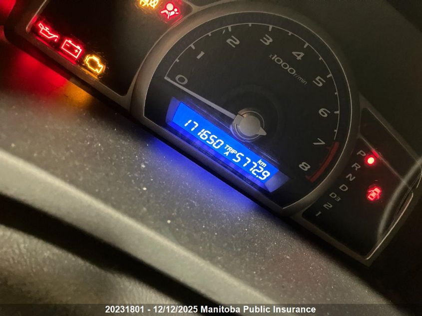 2009 Honda Civic Dx-A VIN: 2HGFA16239H005449 Lot: 20231801