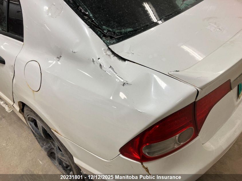 2009 Honda Civic Dx-A VIN: 2HGFA16239H005449 Lot: 20231801