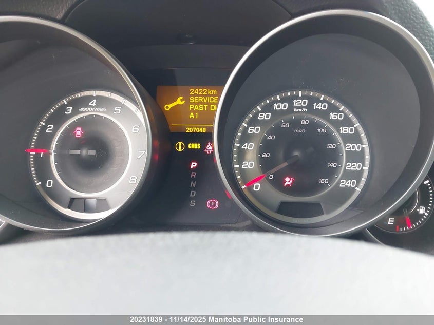 2013 Acura Mdx VIN: 2HNYD2H82DH000851 Lot: 20231839