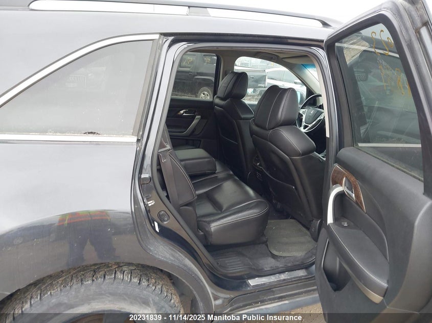 2013 Acura Mdx VIN: 2HNYD2H82DH000851 Lot: 20231839