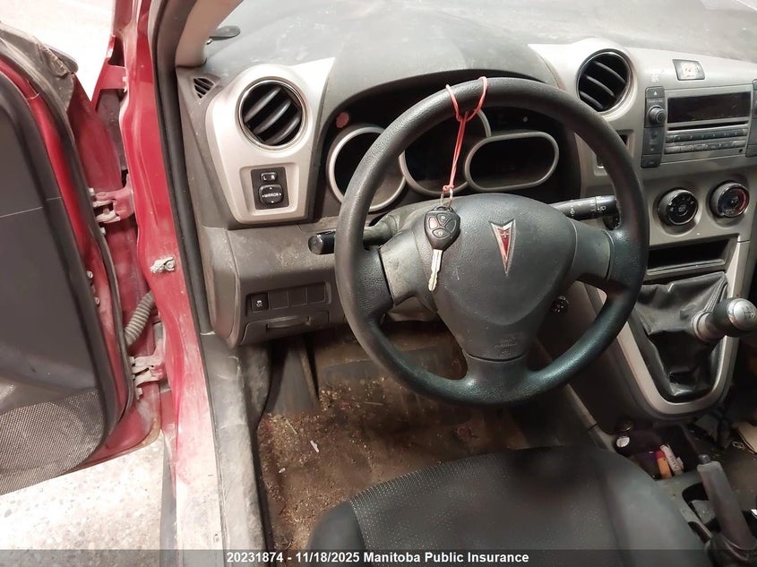 2009 Pontiac Vibe VIN: 5Y2SL67859Z411823 Lot: 20231874