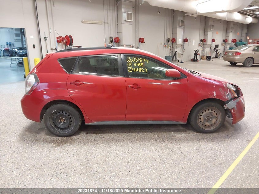 2009 Pontiac Vibe VIN: 5Y2SL67859Z411823 Lot: 20231874