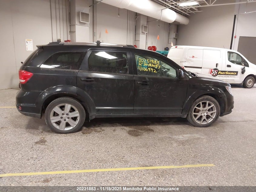2014 Dodge Journey Sxt VIN: 3C4PDCCG2ET136492 Lot: 20231883