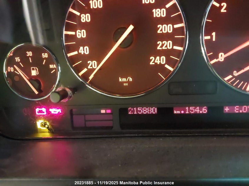 2001 BMW 540I VIN: WBADN53481GC97848 Lot: 20231885