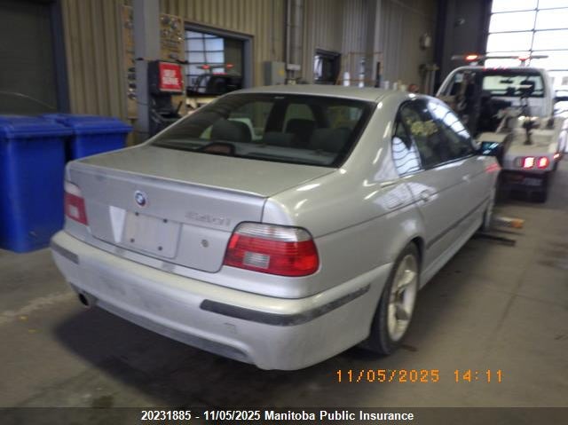2001 BMW 540I VIN: WBADN53481GC97848 Lot: 20231885
