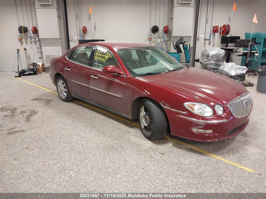 2G4WF582781333335 2008 Buick Allure Cx auction photo 1