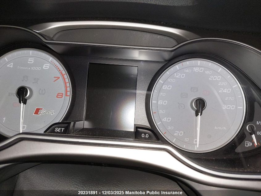 2013 Audi S4 3.0T Quattro VIN: WAUFGCFL9DA081179 Lot: 20231891