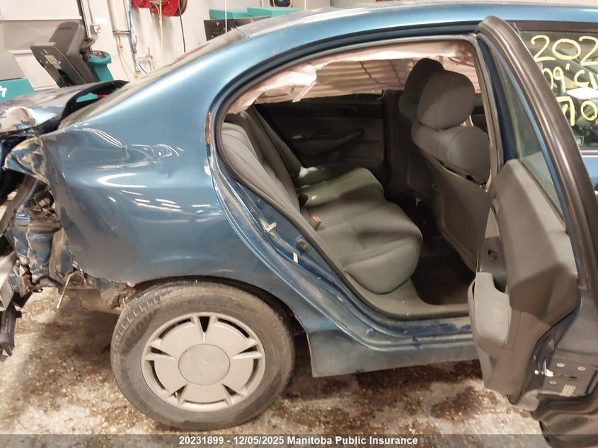 2HGFA16429H000244 2009 HONDA CIVIC photo no. 8