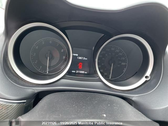 2012 Mitsubishi Lancer Evolution Mr VIN: JA32W5FV1CU605616 Lot: 20231926