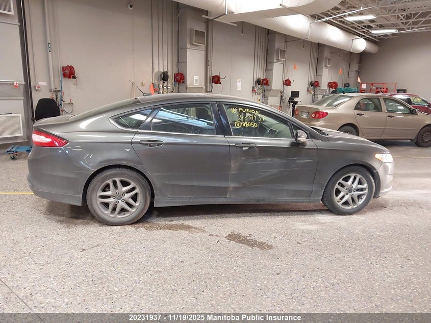 2016 Ford Fusion Se VIN: 3FA6P0HDXGR128050 Lot: 20231937