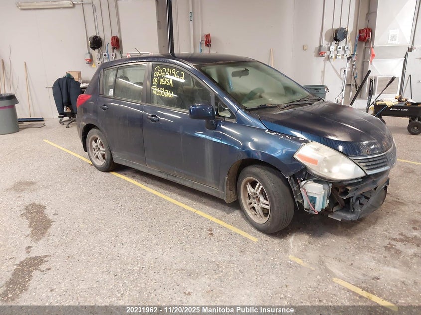 3N1BC13E68L353261 2008 Nissan Versa 1.8 S auction photo 1