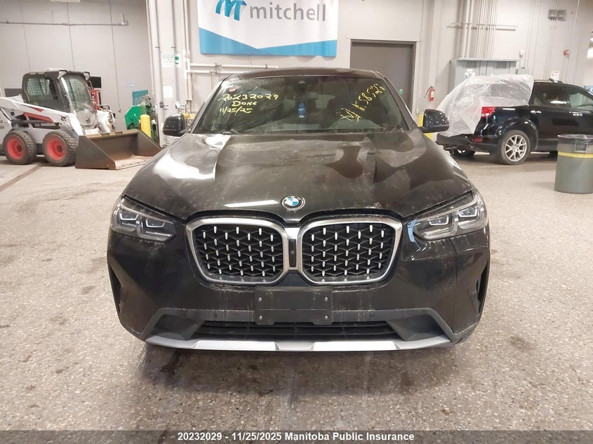 2022 BMW X4 30I VIN: 5UX33DT00N9K58527 Lot: 20232029