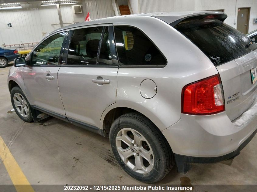 2013 Ford Edge Sel VIN: 2FMDK4JC1DBB60500 Lot: 20232052