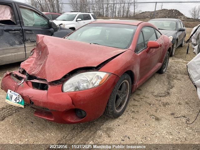 4A3AK24F67E602730 2007 MITSUBISHI ECLIPSE photo no. 2