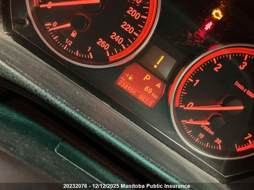 2009 BMW 328Xi VIN: WBAPK73569A452919 Lot: 20232076