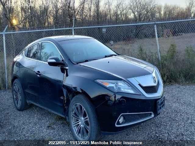 2HNYB1H47AH000157 2010 ACURA ZDX photo no. 3