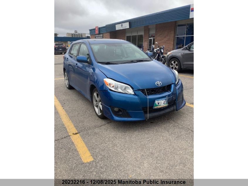 2009 Toyota Matrix Xr VIN: 2T1KE40E29C001053 Lot: 20232216