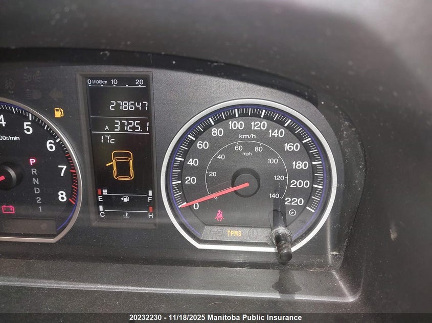 2008 Honda Cr-V Ex VIN: 5J6RE48538L814390 Lot: 20232230