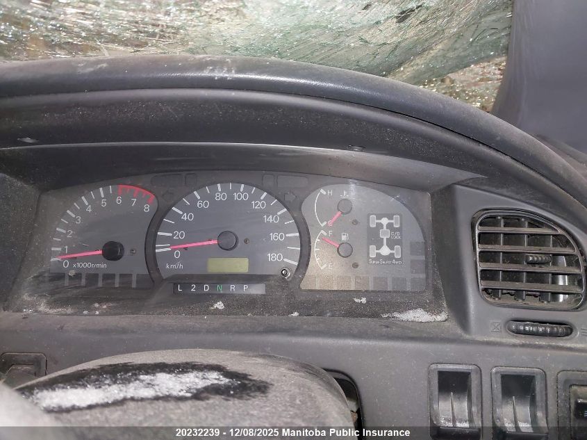 2000 Mitsubishi Delica Space Gear VIN: PD6W0502830 Lot: 20232239