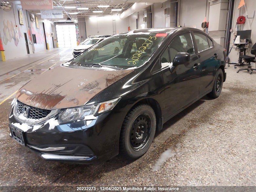 2HGFB2F46DH014451 2013 HONDA CIVIC photo no. 2