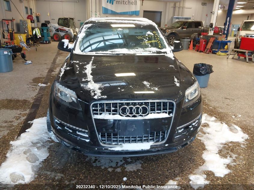 2013 Audi Q7 V6 VIN: WA1CGCFE1DD006363 Lot: 20232340